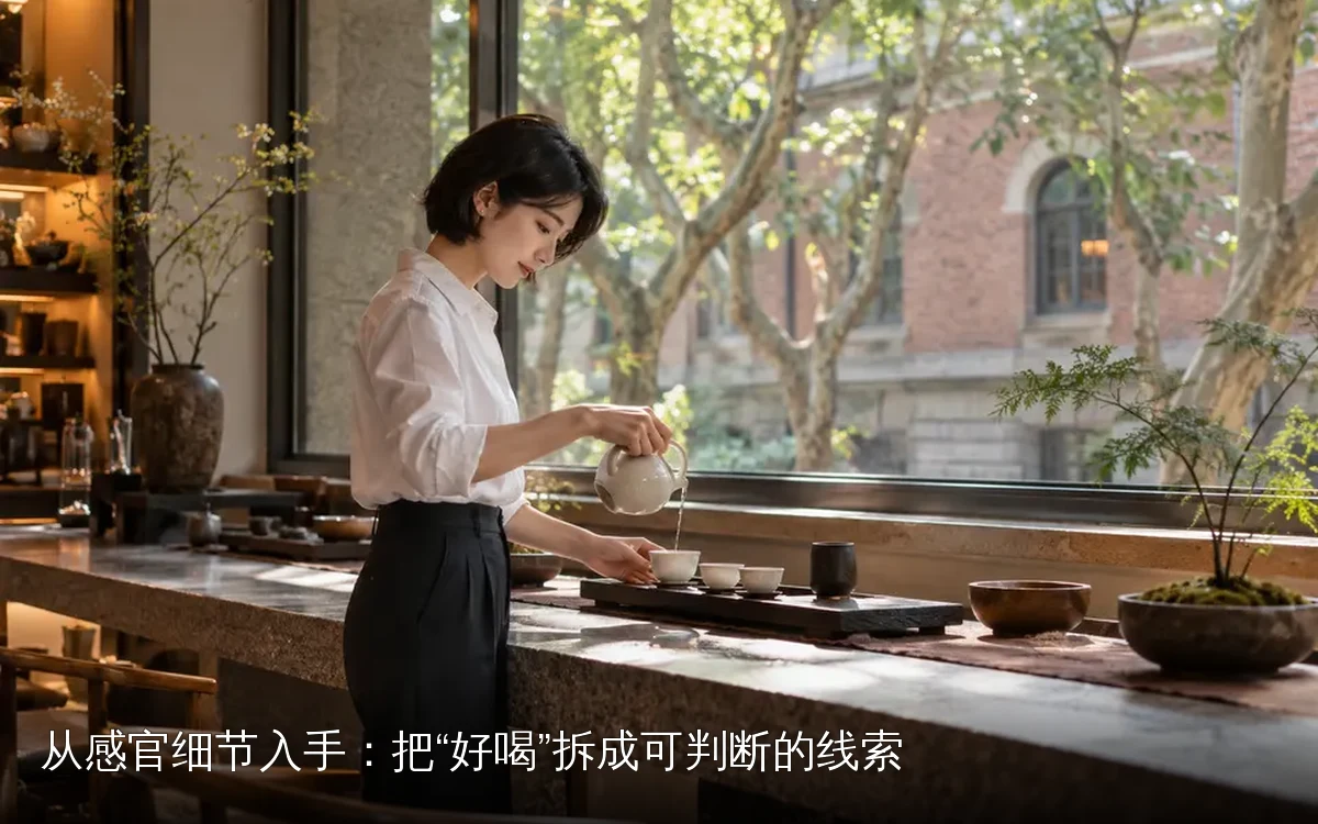 从感官细节入手:把“好喝”拆成可判断的线索